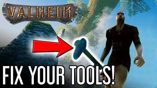 How to Repair Tools in Valheim