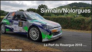 Sirmain Rallye du Rouergue 2018 La Perf du week-enk 106 MAXI