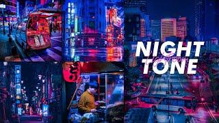 Night Tone Preset Lightroom Mobile Tutorial  Preset Lightroom Android