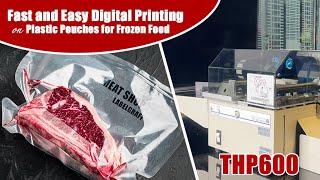 Fast and Easy Digital Printing on Plastic Pouches for Frozen Food