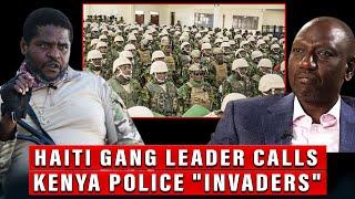 Haiti Gang Leader Jimmy Barbecue Cherizier Calls Kenyan Troops “Invaders” Declares War