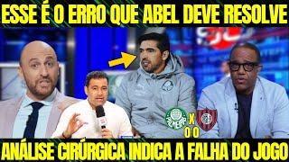 DESCOBERTO AGORA IMPRESSA APONTA A ONDE ABEL FERREIRA PECOU NO JOGO E A SOLUÇÃO PARA ISSO