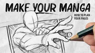 Make your OWN MANGA  Tutorial on how to Storyboard  DrawlikeaSir