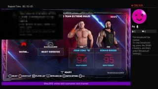 Wwe2k18  online with ousmane