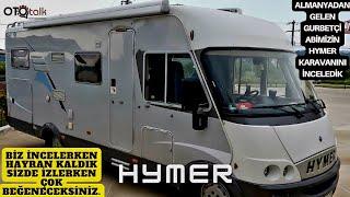 ALMANYA DAN GELEN HYMER KARAVANA BAYILDIM VE SİZDE İZLERKEN ÇOK BEĞENECEKSİNİZ DETAYLAR VİDEODA.