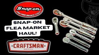 Snap-on Flea Market Tool Haul Did I pay too much? Craftsman Stanley Swap Meet Tools Reveal.