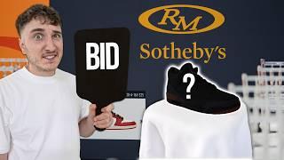 I Accidentally Bought An $8000 Sneaker At Auction...