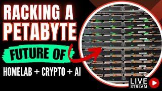 Racking a PETABYTE The Future of Homelab Crypto and AI is Here
