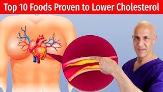 Top 10 FOODS Proven to LOWER BAD CHOLESTEROL Naturally Prevent Heart Attack & Stroke  Dr. Mandell