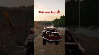 Wreckfest one of the most brutal crashes I’ve had