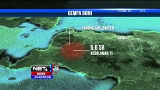 Gempa 56 SR di Pandeglang Banten - NET24