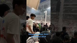 Kampanye Akbar Amin JIS 10 Februari 2024