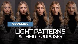 Master the 5 Primary Lighting Patterns and Their Purpose in Under 10 Minutes  Mastering Your Craft