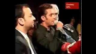 Akshay Aamir Saif Sanjay Dutt walk the ramp for Salman   YouTube