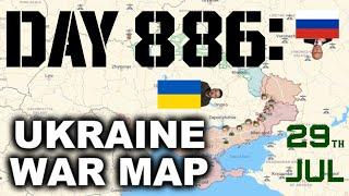 Day 886 Ukraïnian Map