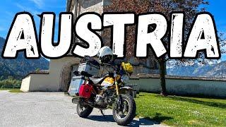 Austria What A Place To Ride  Riding The World By Motorcycle