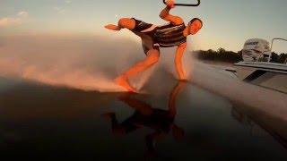 BAREFOOT WATER SKI CHAMPION OF THE WORLD KEITH ST.ONGE