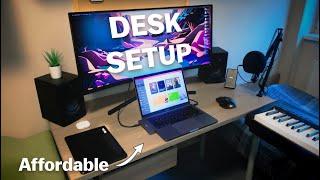 The Perfect College Desk Setup for Productivity