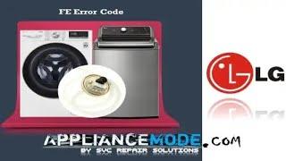 LG Washer FE Error Code Reset  Simple Fixes 2023