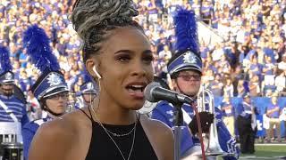 Kentucky vs Florida  National Anthem Performance