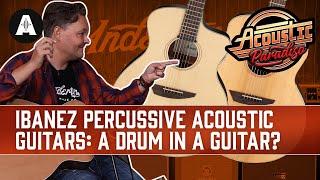 Ibanez Percussive Acoustic Guitars - You Wont Need A Drummer Anymore