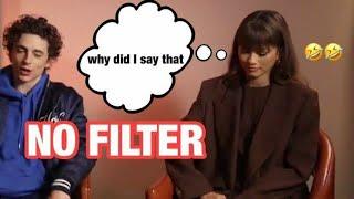 Zendaya having NO FILTER for 3 minutes straight