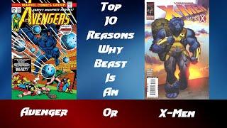 Top 10 Reasons Beast is an Avenger vs. Top 10 Reasons Beast is an X-Men Uncle Gary vs. Sal Showdown