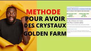 Comment Avoir Beaucoup De Cristaux GOLDEN FARM en 2024