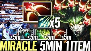  MIRACLE Medusa 5MIN 1ITEM — Daedalus 5x Split 84% Crit Big Stack Fast Farm Carry Dota 2 Pro