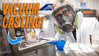 Adam Savage Learns Vacuum Casting for Props