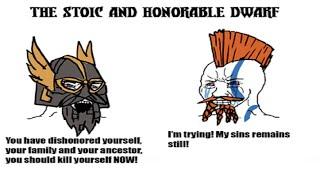 Dwarf Honor vs Chaos Dwarf Honor  Total War Warhammer meme dub