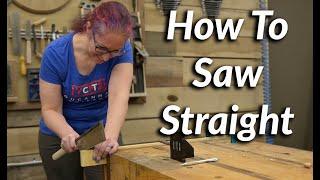 How To Saw Straight with a Handsaw