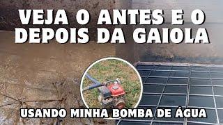 Lavando a gaiola boiadeira #02  