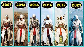 Evolution of Official ALTAIRS OUTFIT in Assassins Creed Games 2007-2021