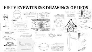 50 Eyewitness Drawings of UFOs