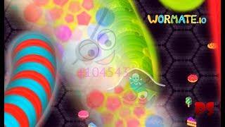 Wormate.io Hunting HUGE Worms Epic Wormateio Gameplay