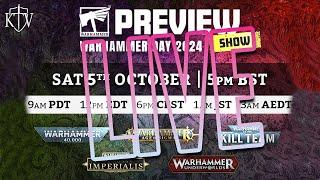 Warhammer Day 2024 Preview Show LIVE LETS GO