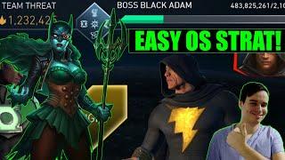 Getting Revenge On Boss Black Adam Easy OS Strategy Injustice 2 Mobile