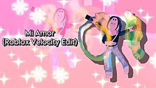 roblox velocity edit - mi amor spanish latin remix my first video of roblox ed￼it