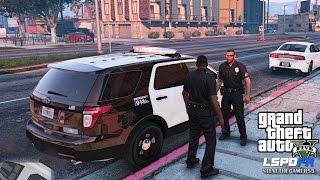 GTA 5 PC MODS - LSPDFR - POLICE SIMULATOR - EP 19 NO COMMENTARY CITY PATROL