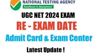 UGC NET #RE - #Exam Update  New #Admit #Card & New #Exam #Center  #ugcnet #reexam #admitcard