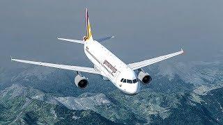 Pilot Deliberately Crashes An Airbus A320 Over Europe  Alps Disaster  Germanwings 9525  4K