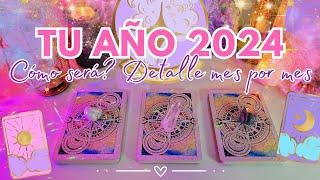 TODO LO QUE EL 2024 TRAE PARA TI  ASÍ SERÁ TU AÑO 🩷 TAROT INTERACTIVO  LECTURA ANUAL