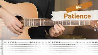 Patience - Guns N´Roses  Aula de Violão Solo - Guitar Lesson -