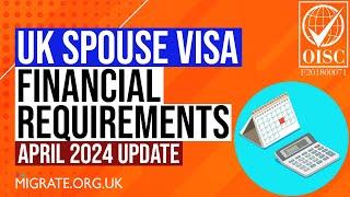 UK Spouse Visa Financial Requirement April 2024 Complete Guide