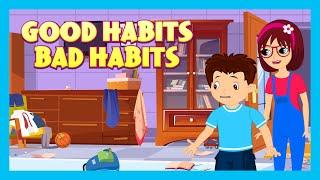 Good Habits Vs Bad Habits  Moral Stories for Kids  Tia & Tofu  @kidshut