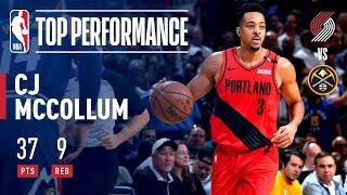 CJ McCollum Drops Game 7 Franchise Record  May 12 2019