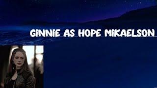 Harry Potter react to Ginnie as Hope MikaelsonРеакция на Джинни Уизли как Хоуп Майклсон 22
