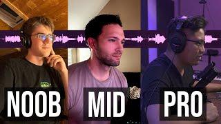 Noob vs Pro Producers Can you hear the difference?