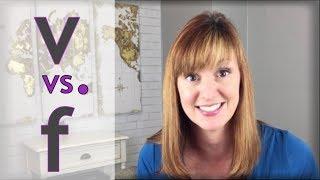 How to Say V and F  Pronounce V and F in English  American Accent Lesson